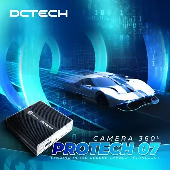 Camera 360 độ cho ô tô PROTECH 7 tích hợp màn zin