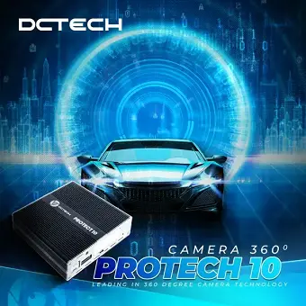 Camera 360 độ cho ô tô PROTECH 10 tích hợp màn zin