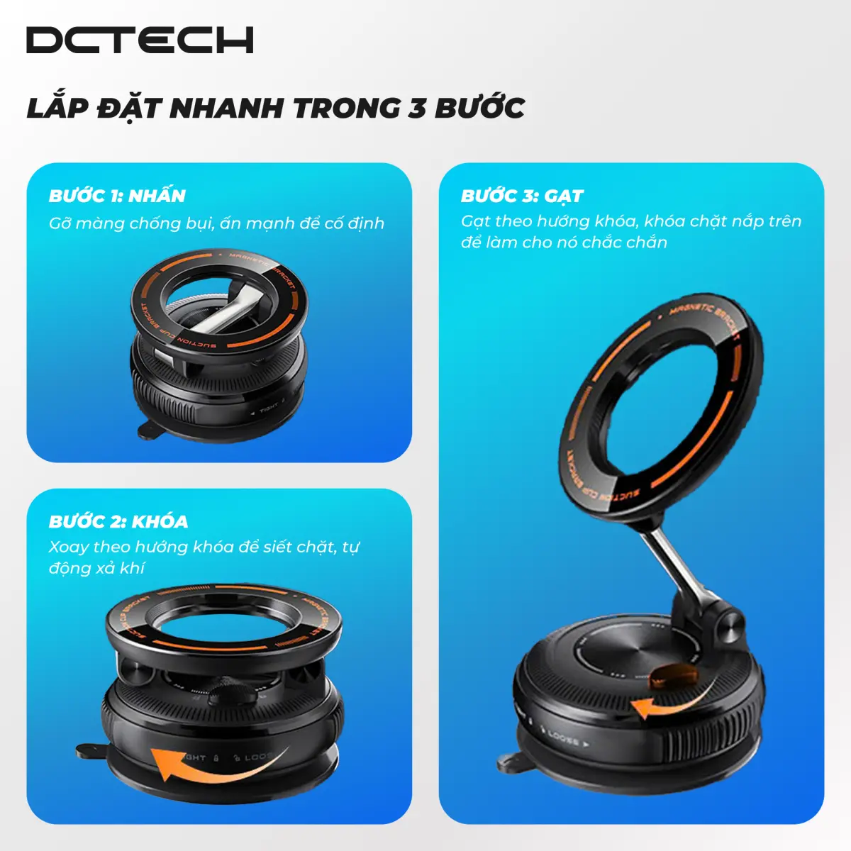 Giá đỡ điện thoại ô tô V50