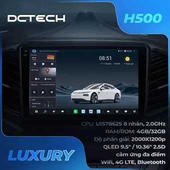 Màn hình Android ô tô DCTECH DC H500 LUXURY